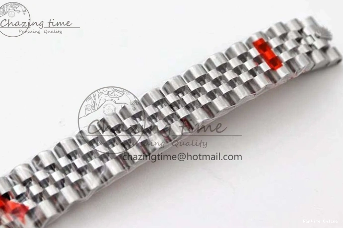 0403 ComfortFit Lady DateJust 28 SS TWF 1:1 Best Edition 904L Steel Pink Dial Roman Markers on President Bracelet NH 2183